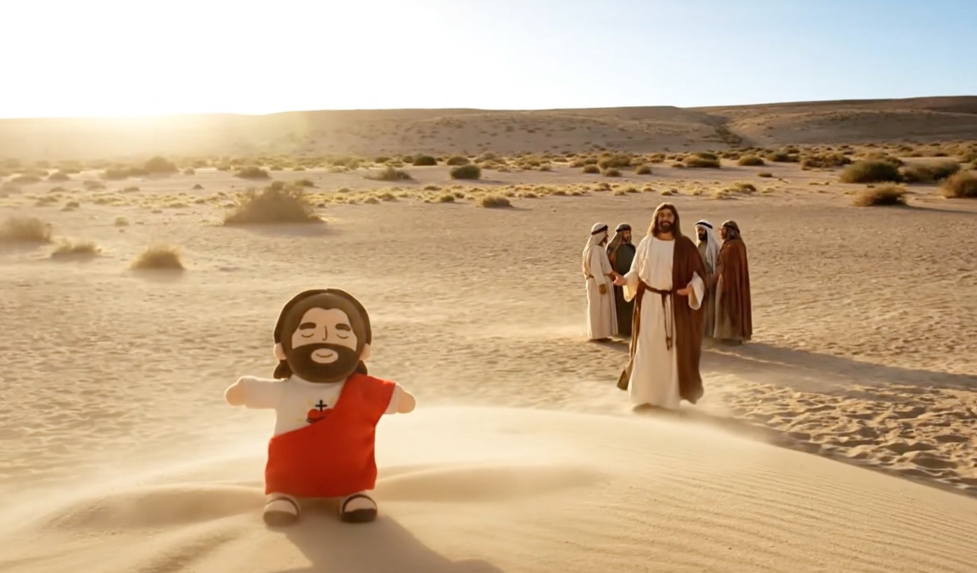 Load video: Jesus Plush