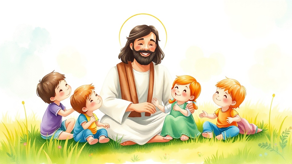 Jesus Blesses the Children